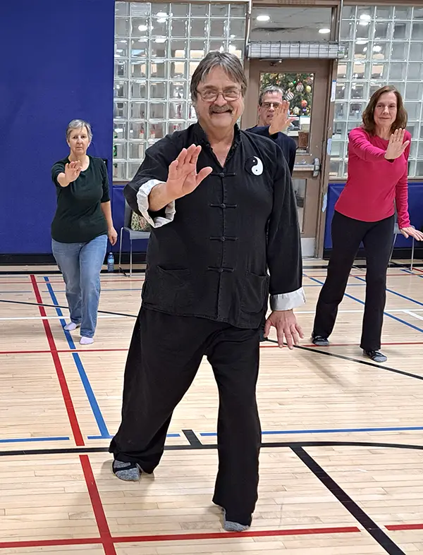 David doing Tai Chi Classes in Oshawa and Whitby
