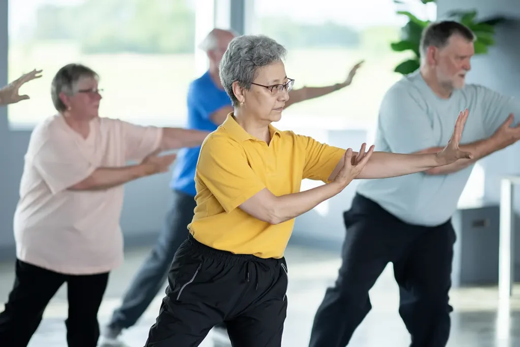 Tai Chi classes in Oshawa and Whitby with movements, slow and steady